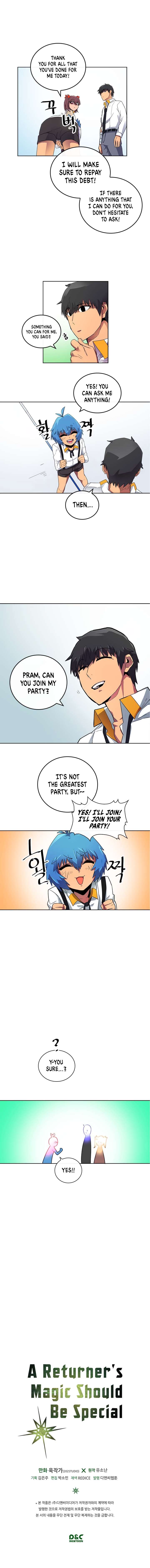 Read A Returner's Magic Should Be Special Manga Online