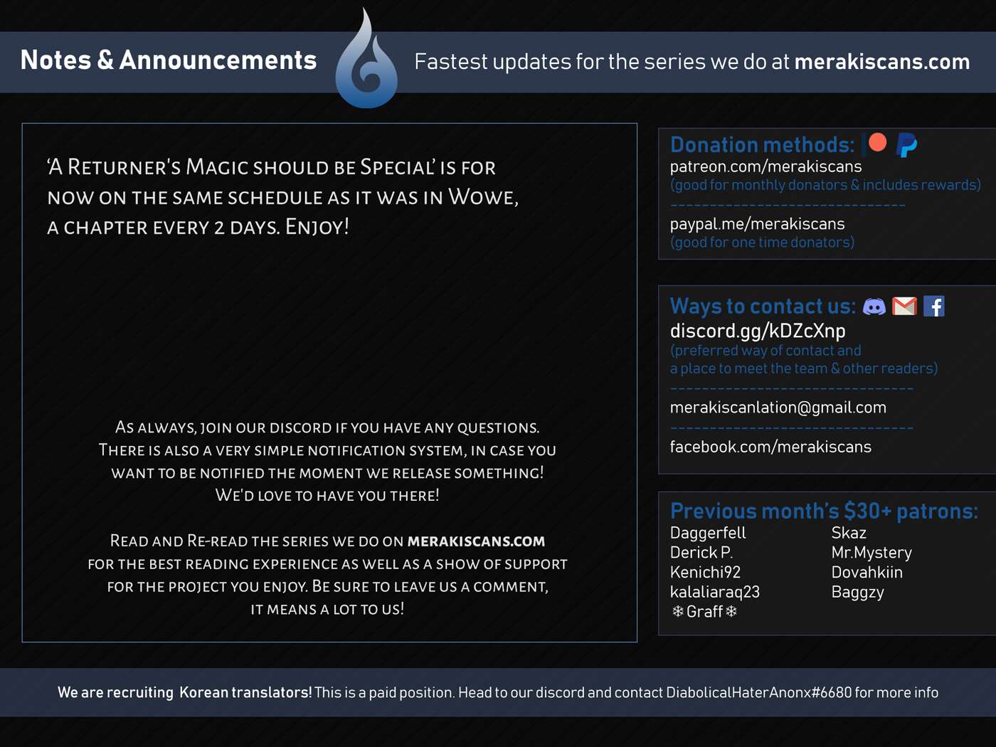 Read A Returner's Magic Should Be Special Manga Online