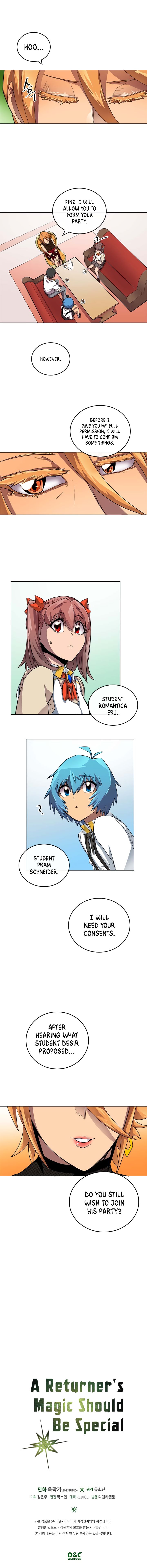 Read A Returner's Magic Should Be Special Manga Online