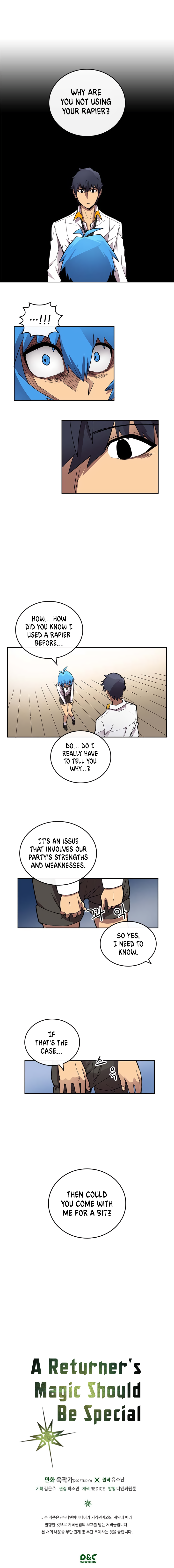 Read A Returner's Magic Should Be Special Manga Online