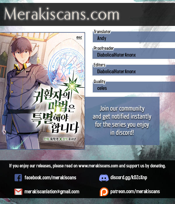 Read A Returner's Magic Should Be Special Manga Online
