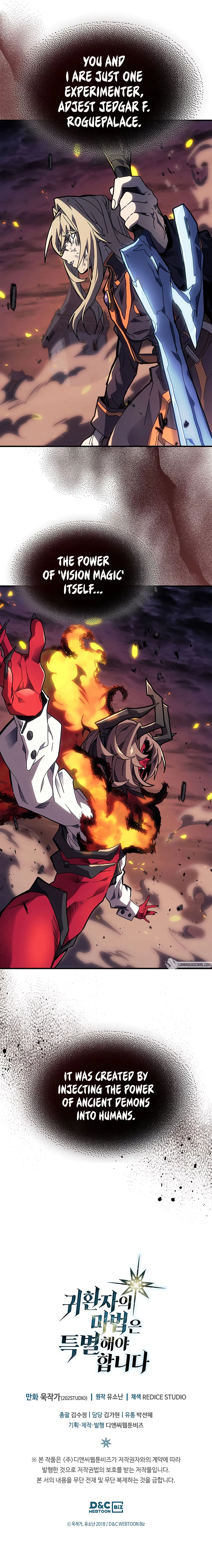 Read A Returner's Magic Should Be Special Manga Online