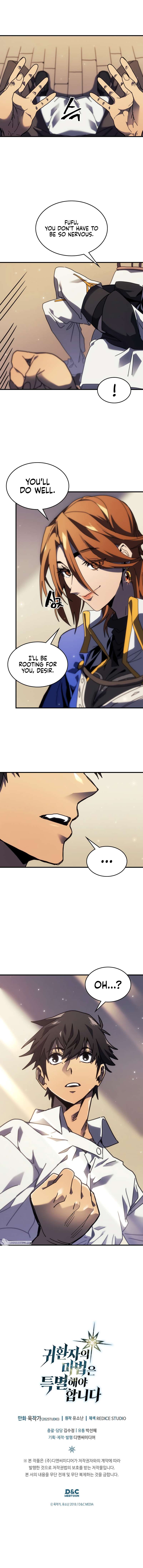 Read A Returner's Magic Should Be Special Manga Online