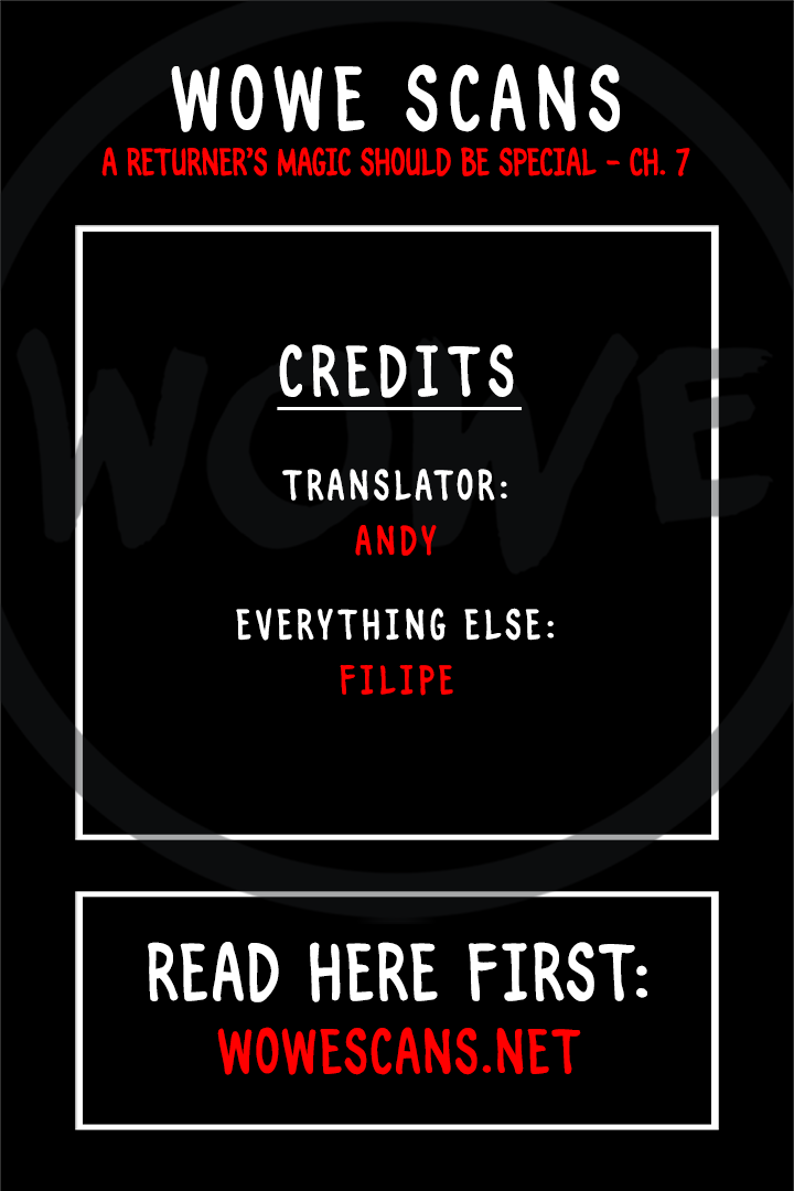 Read A Returner's Magic Should Be Special Manga Online