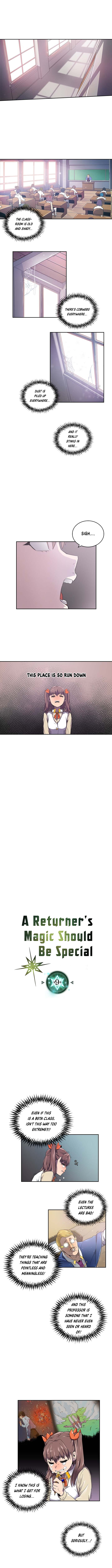 Read A Returner's Magic Should Be Special Manga Online