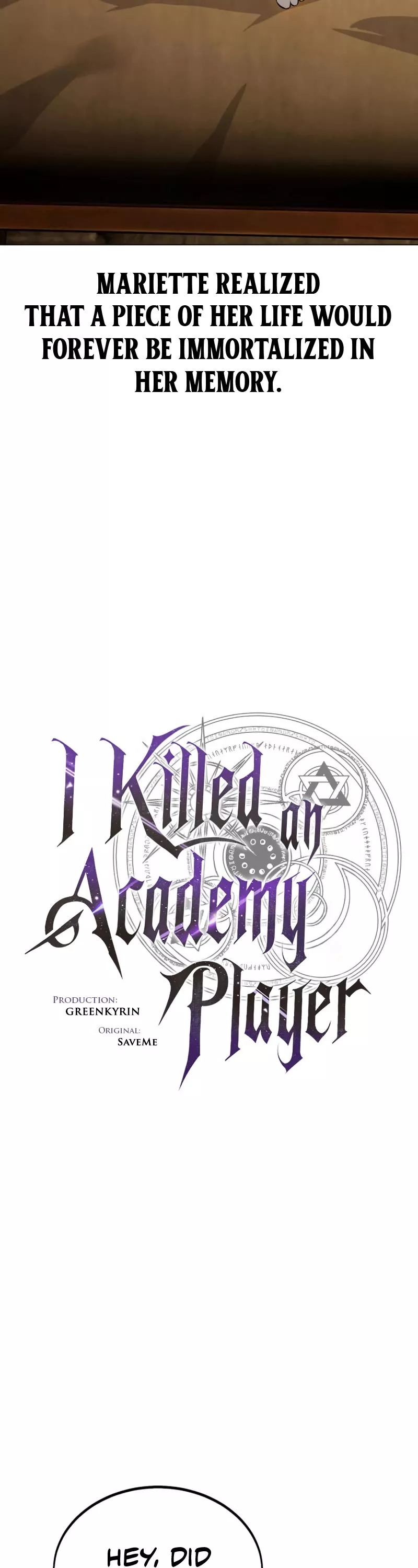 Read I Killed the Main Player Manga Online