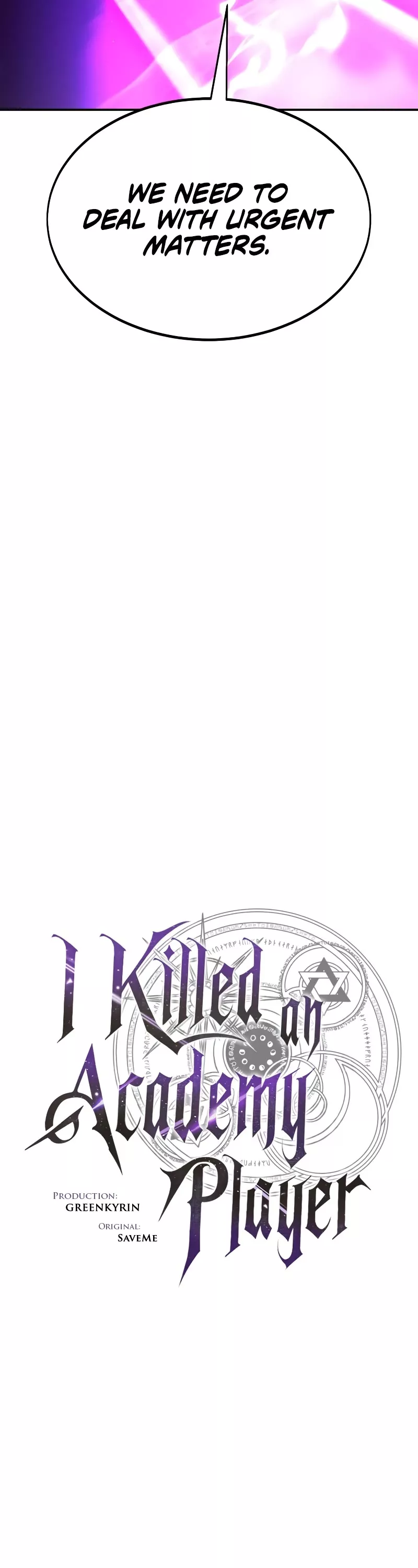 Read I Killed the Main Player Manga Online