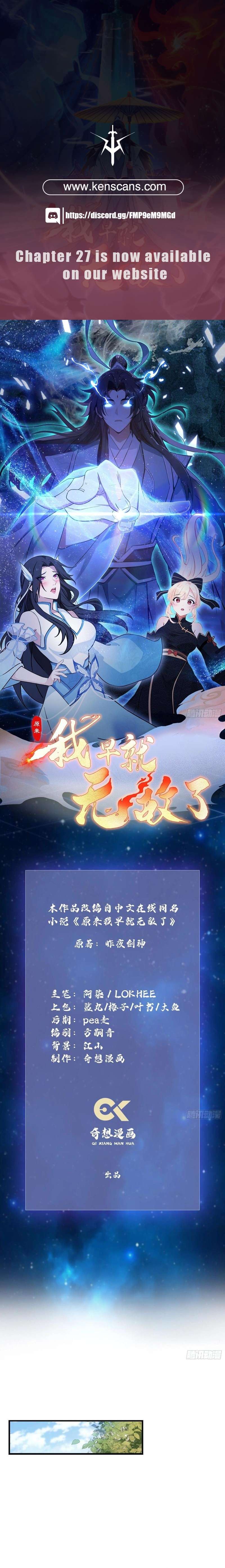 Read It Turns Out That I Have Been Invincible For A Long Time Manga Online