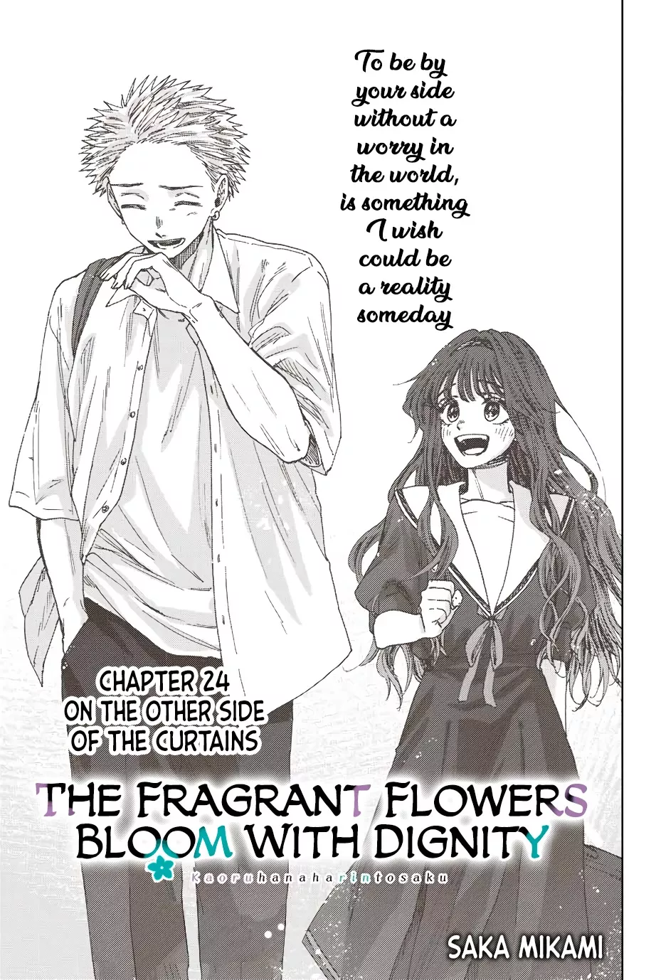 Read Kaoru Hana wa Rin to Saku Manga Online