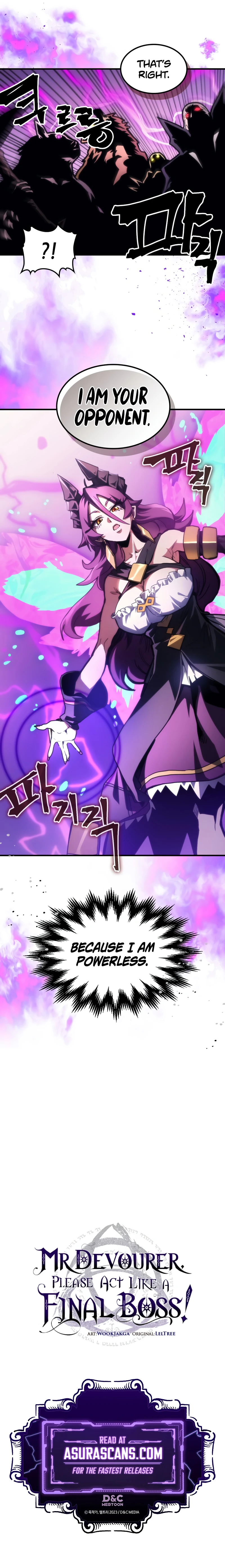 Read Mr Devourer, Please Act Like a Final Boss Manga Online