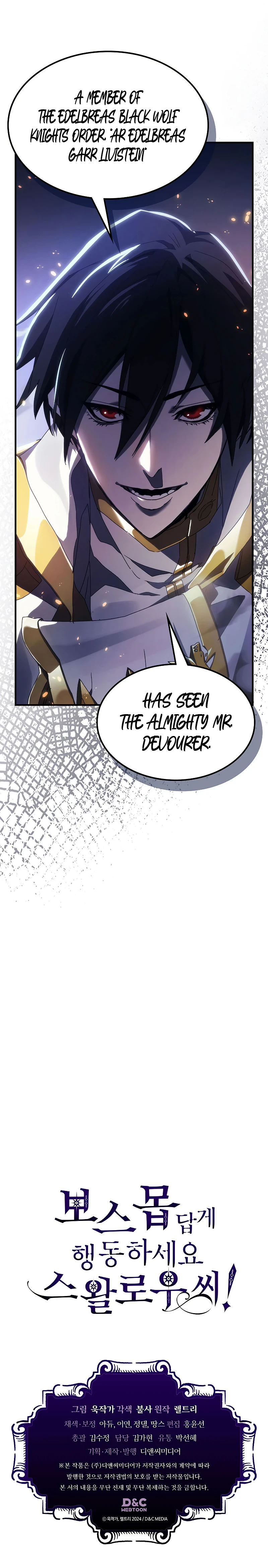Read Mr Devourer, Please Act Like a Final Boss Manga Online
