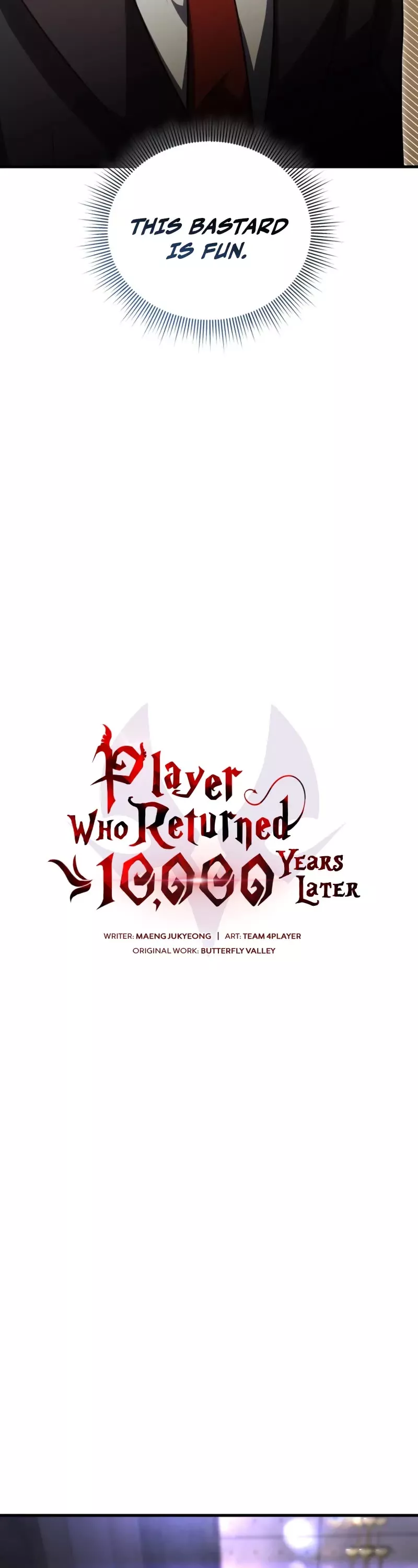 Read Player Who Returned 10,000 Years Later Manga Online