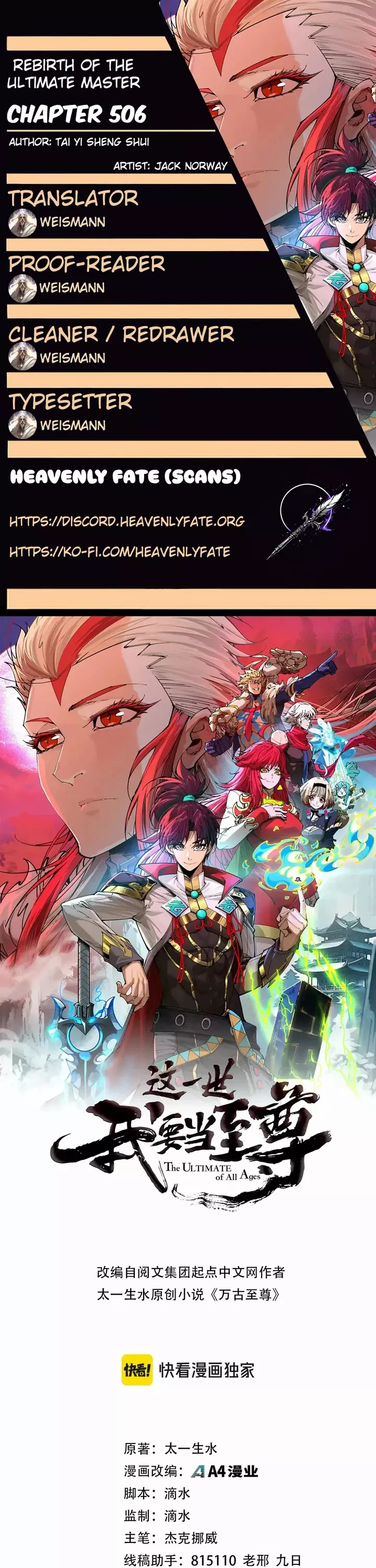 Read Rebirth of the Ultimate Master Manga Online