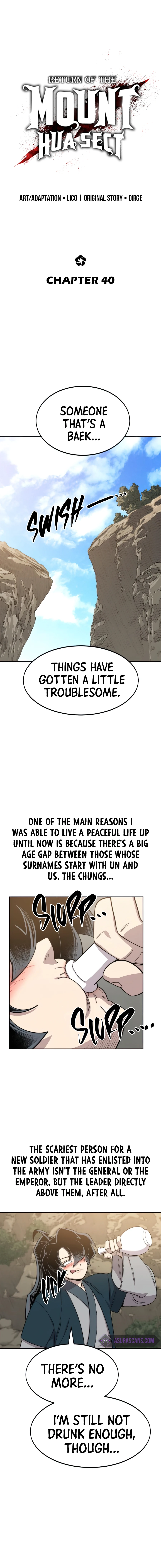 Read Return of the Mount Hua Sect Manga Online