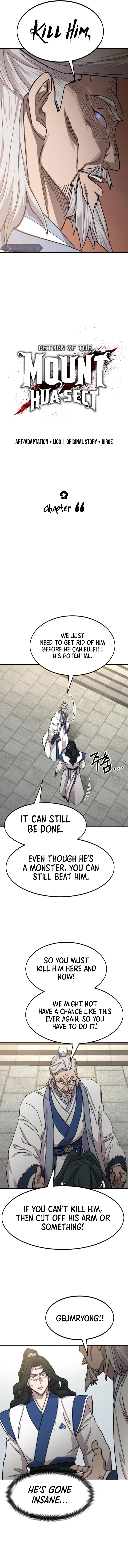 Read Return of the Mount Hua Sect Manga Online