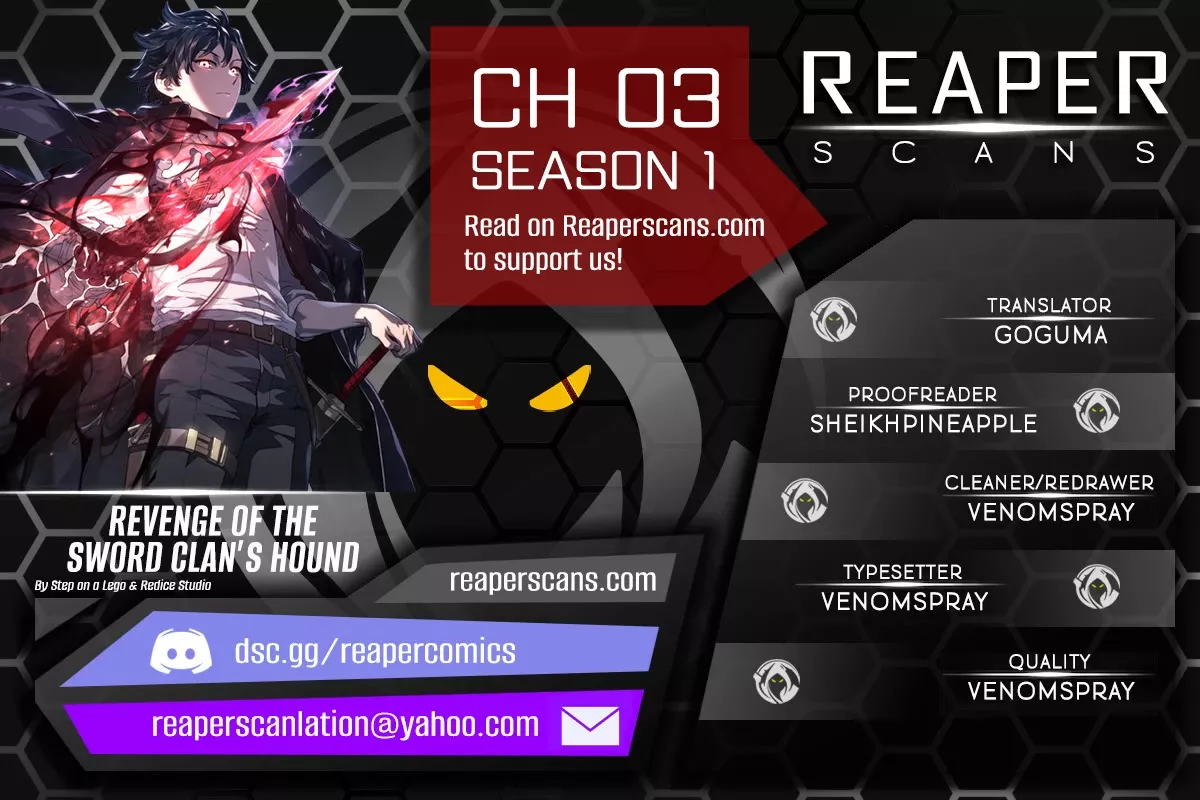 Read Revenge of the Sword Clan’s Hound Manga Online