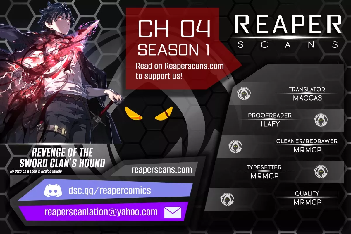 Read Revenge of the Sword Clan’s Hound Manga Online