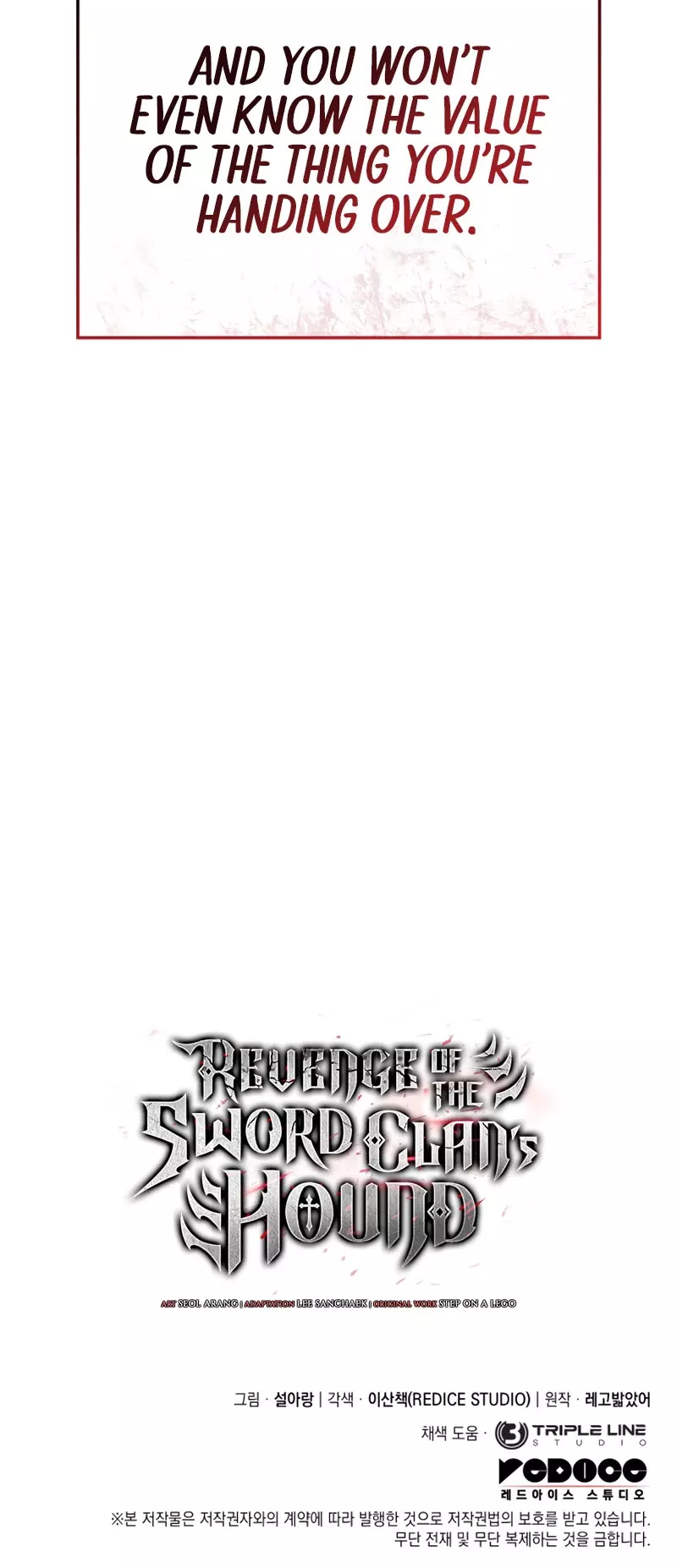 Read Revenge of the Sword Clan’s Hound Manga Online