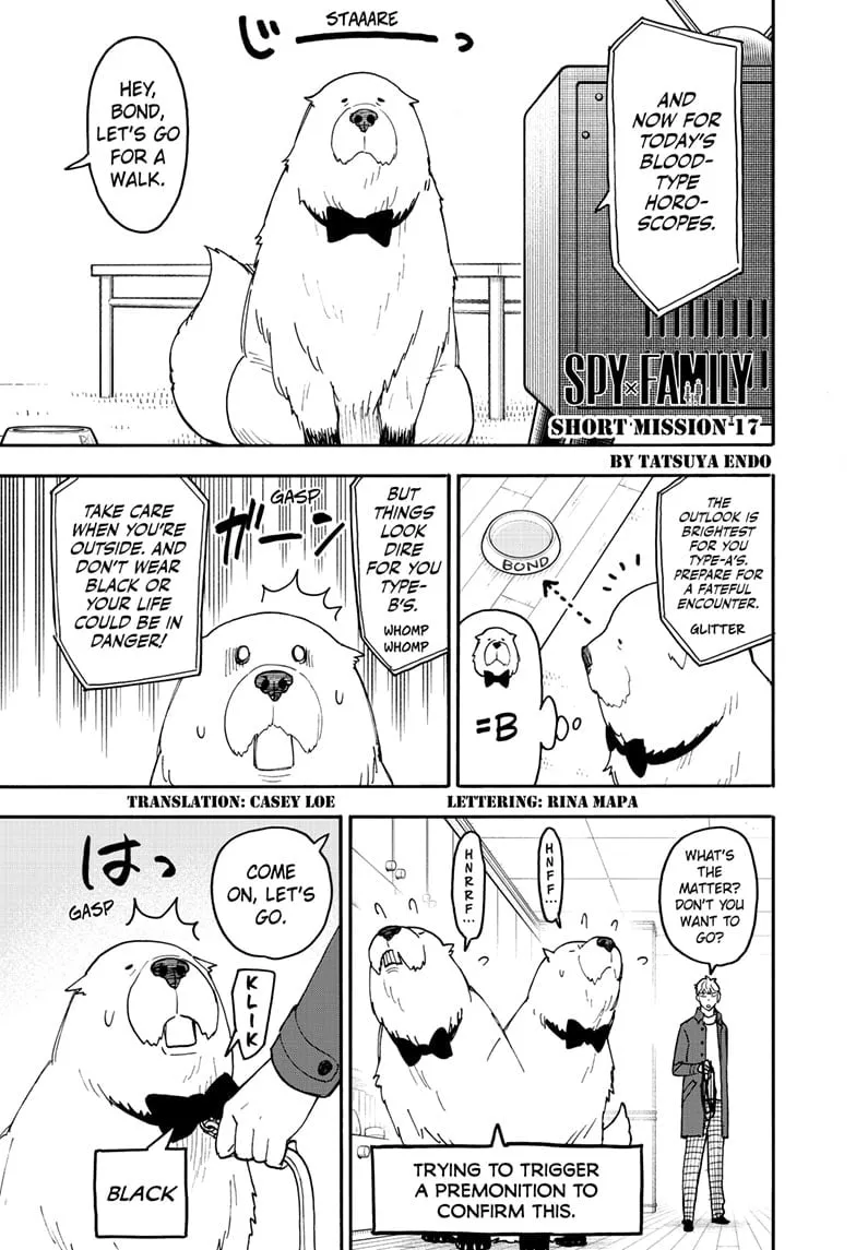 Read SPY x FAMILY Manga Online