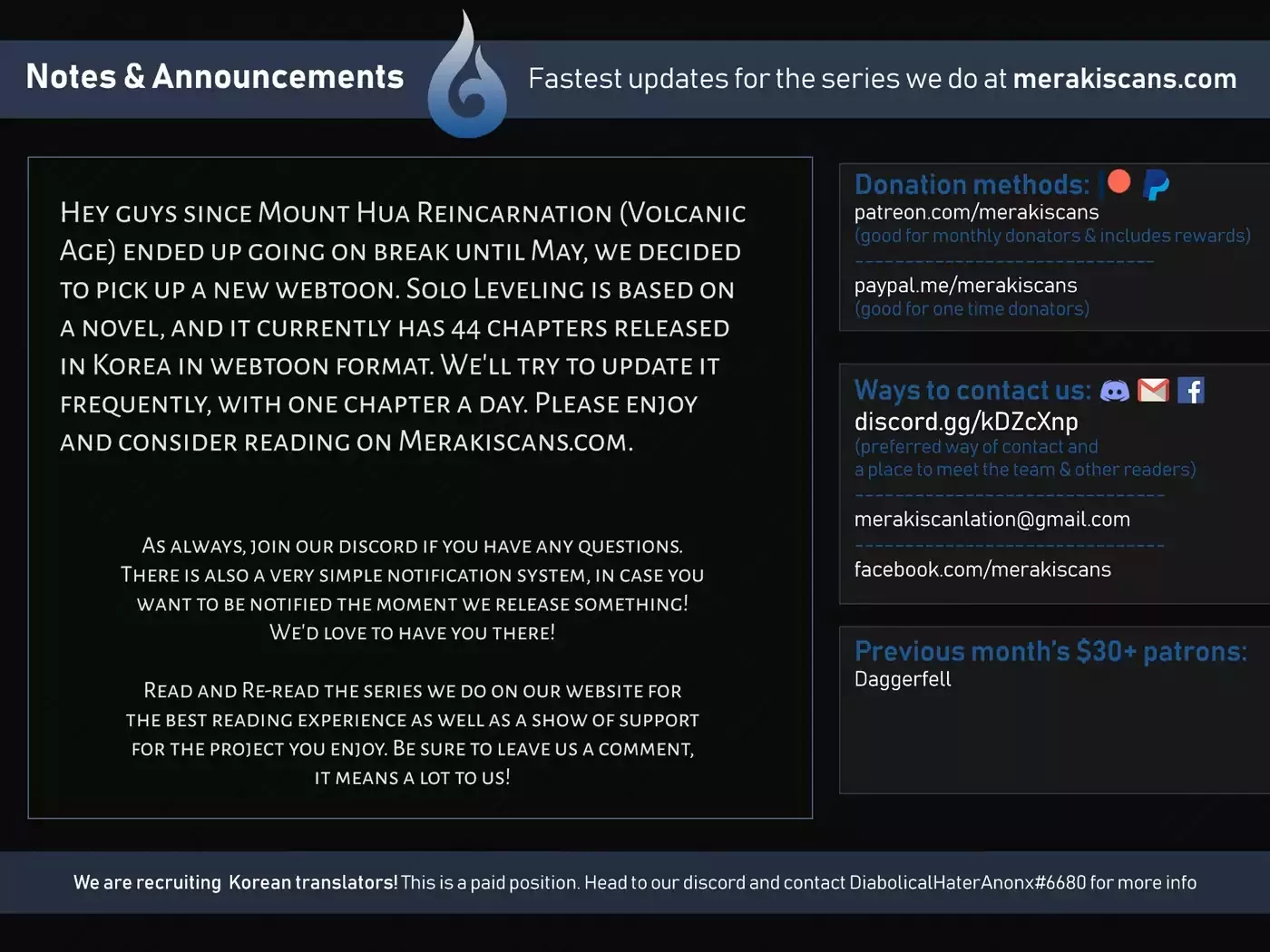 Read Solo Leveling Manga Online