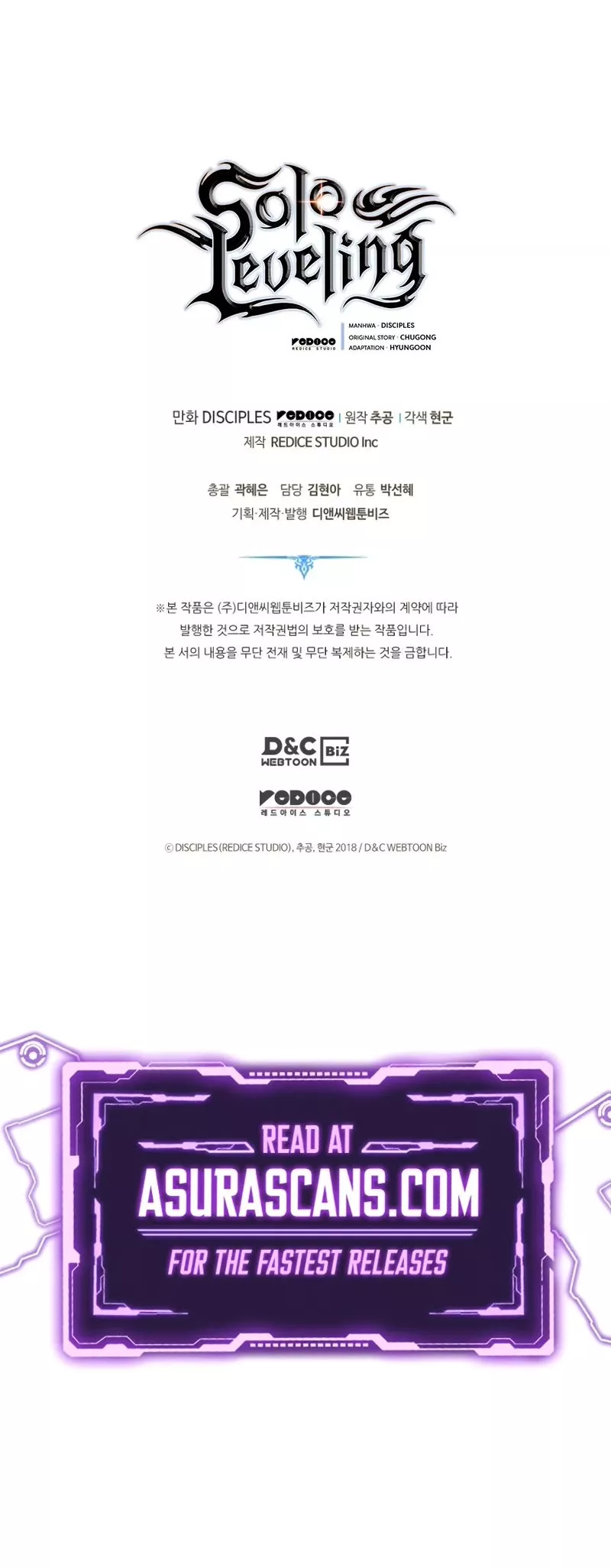 Read Solo Leveling Manga Online