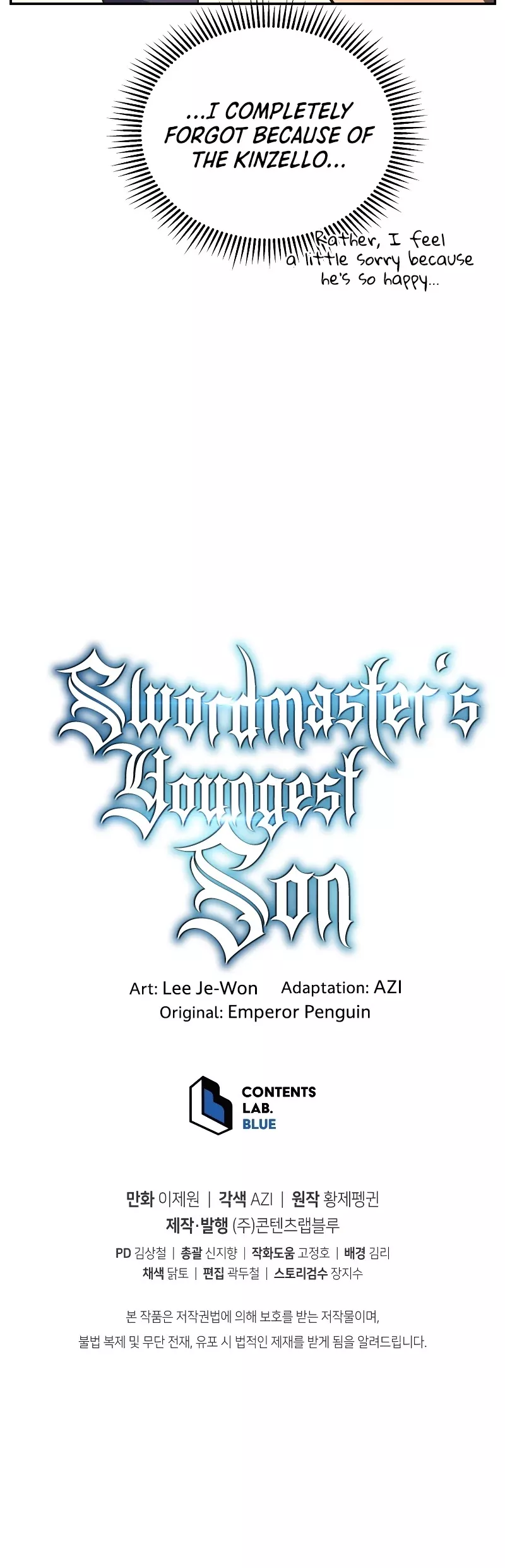 Read The Swordmaster’s Son Manga Online