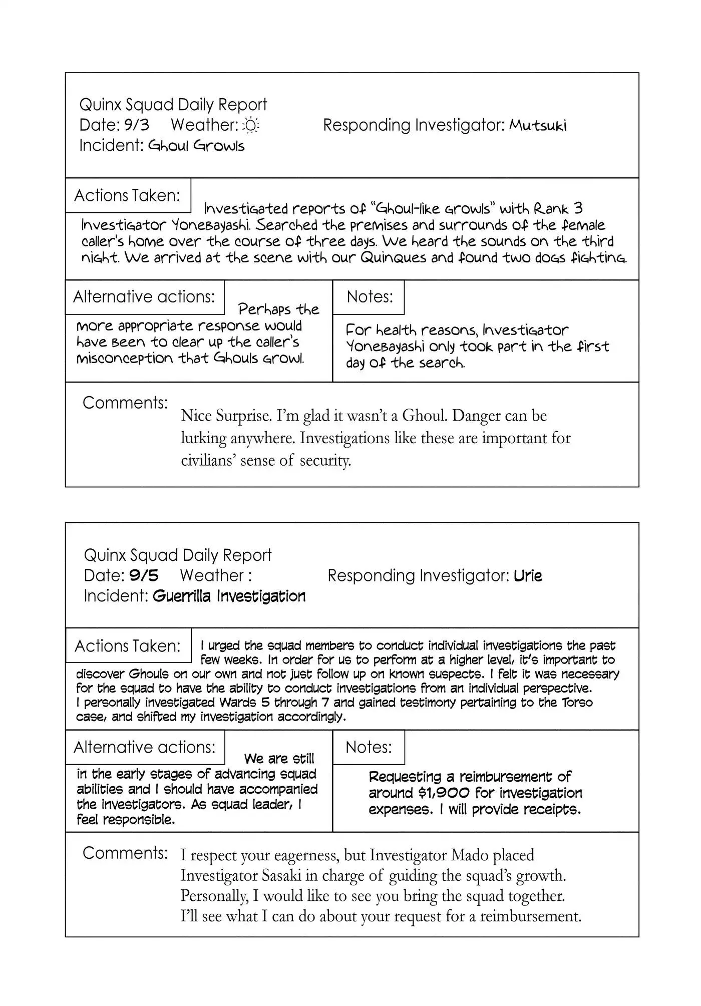 Read Tokyo Ghoul Manga Online