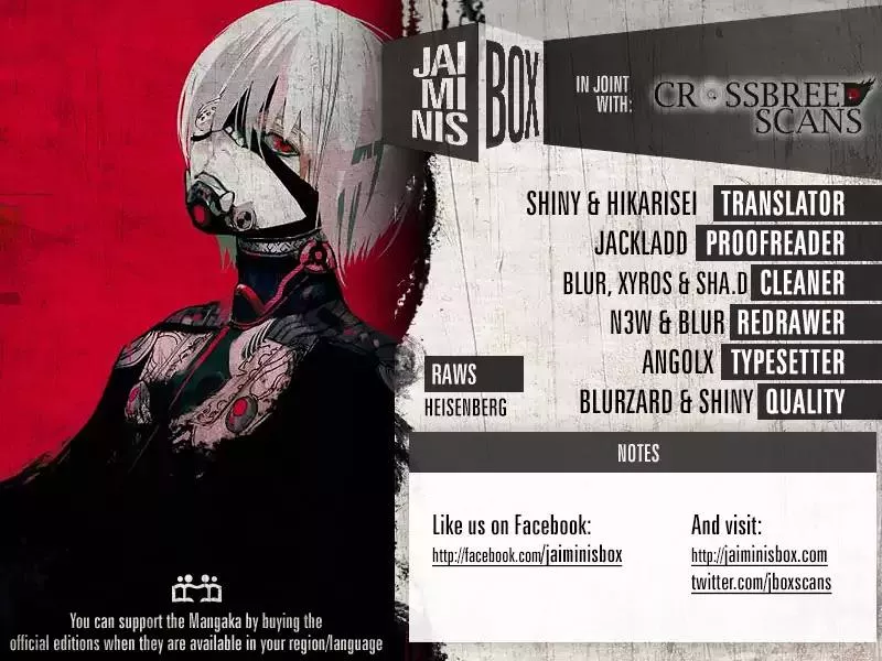Read Tokyo Ghoul Manga Online