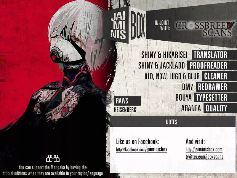 Read Tokyo Ghoul Manga Online