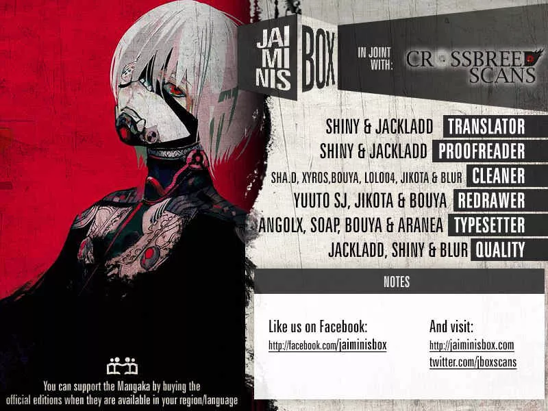 Read Tokyo Ghoul Manga Online