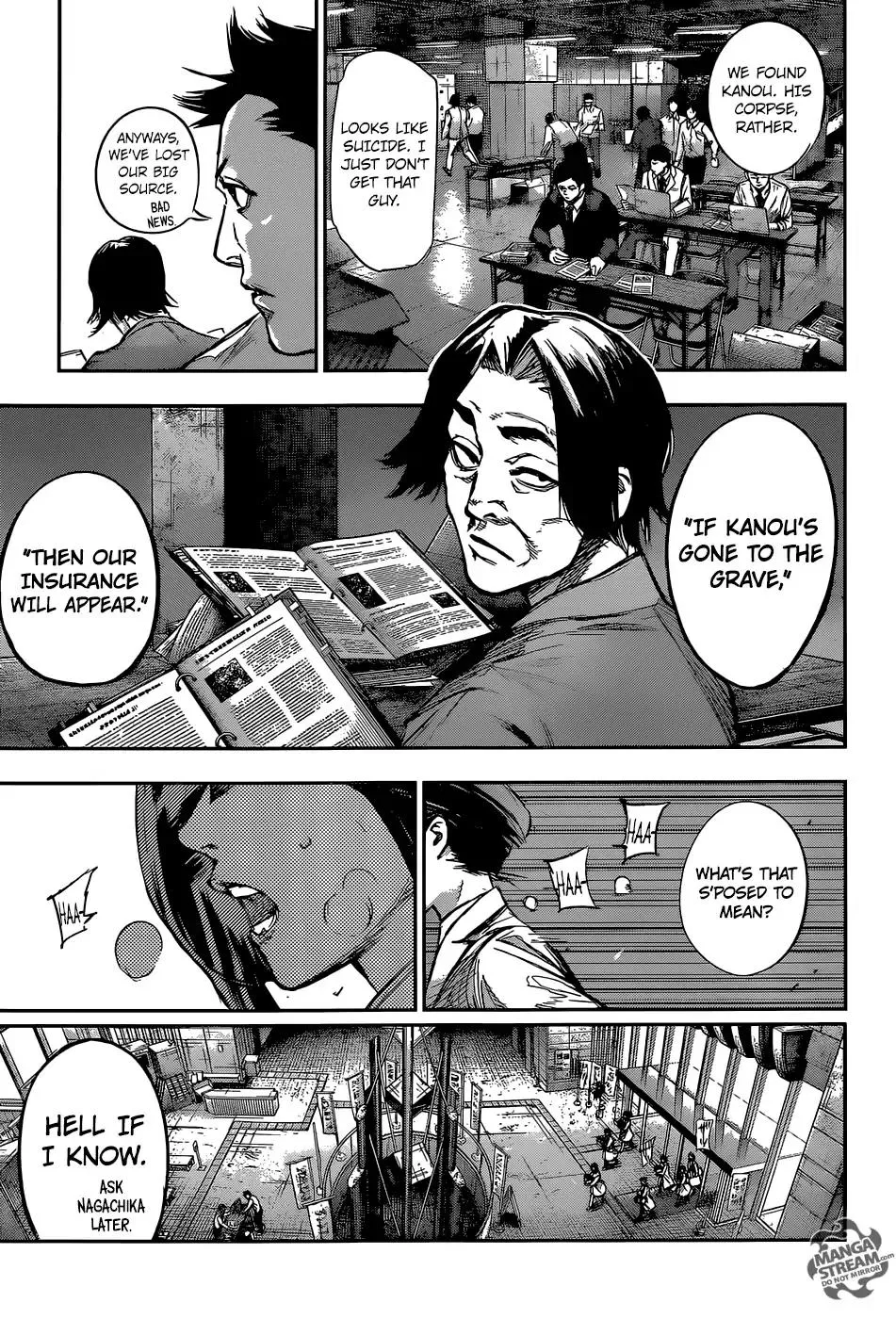 Read Tokyo Ghoul Manga Online