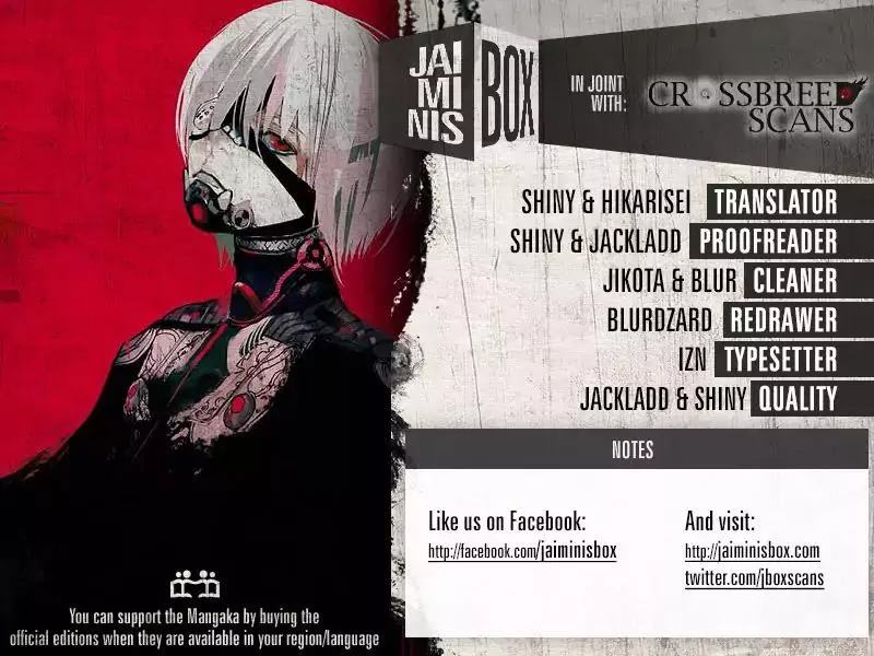 Read Tokyo Ghoul Manga Online