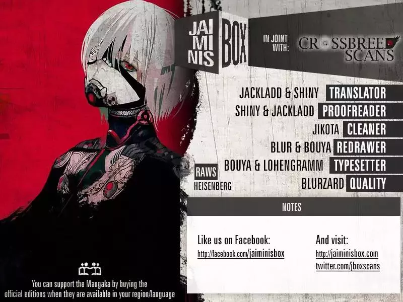 Read Tokyo Ghoul Manga Online