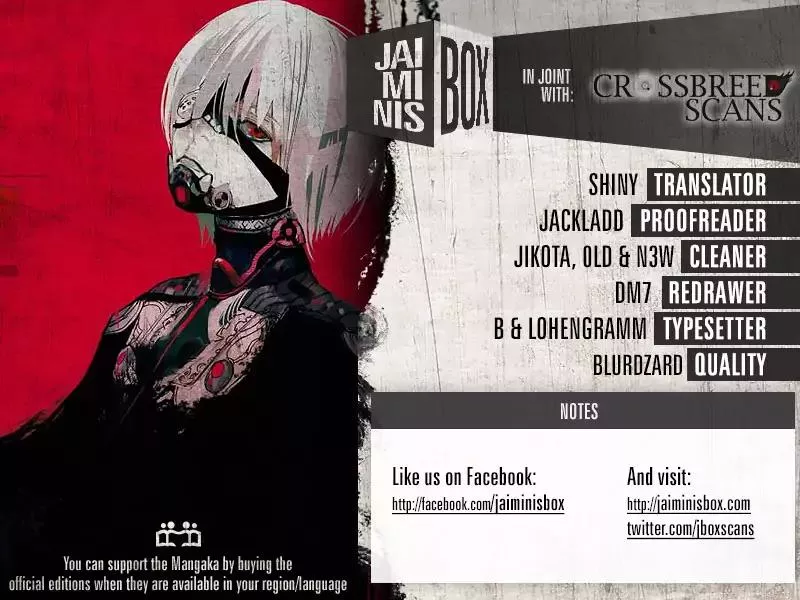 Read Tokyo Ghoul Manga Online