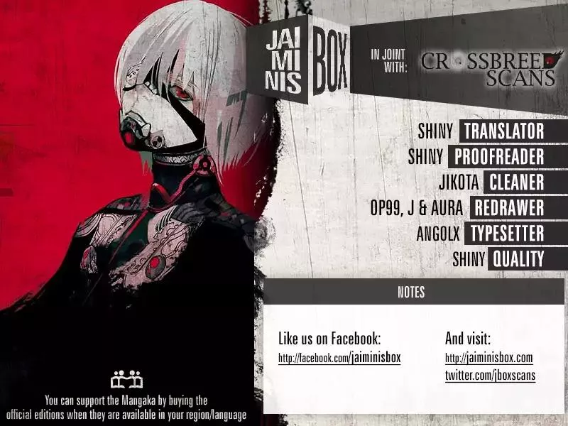 Read Tokyo Ghoul Manga Online