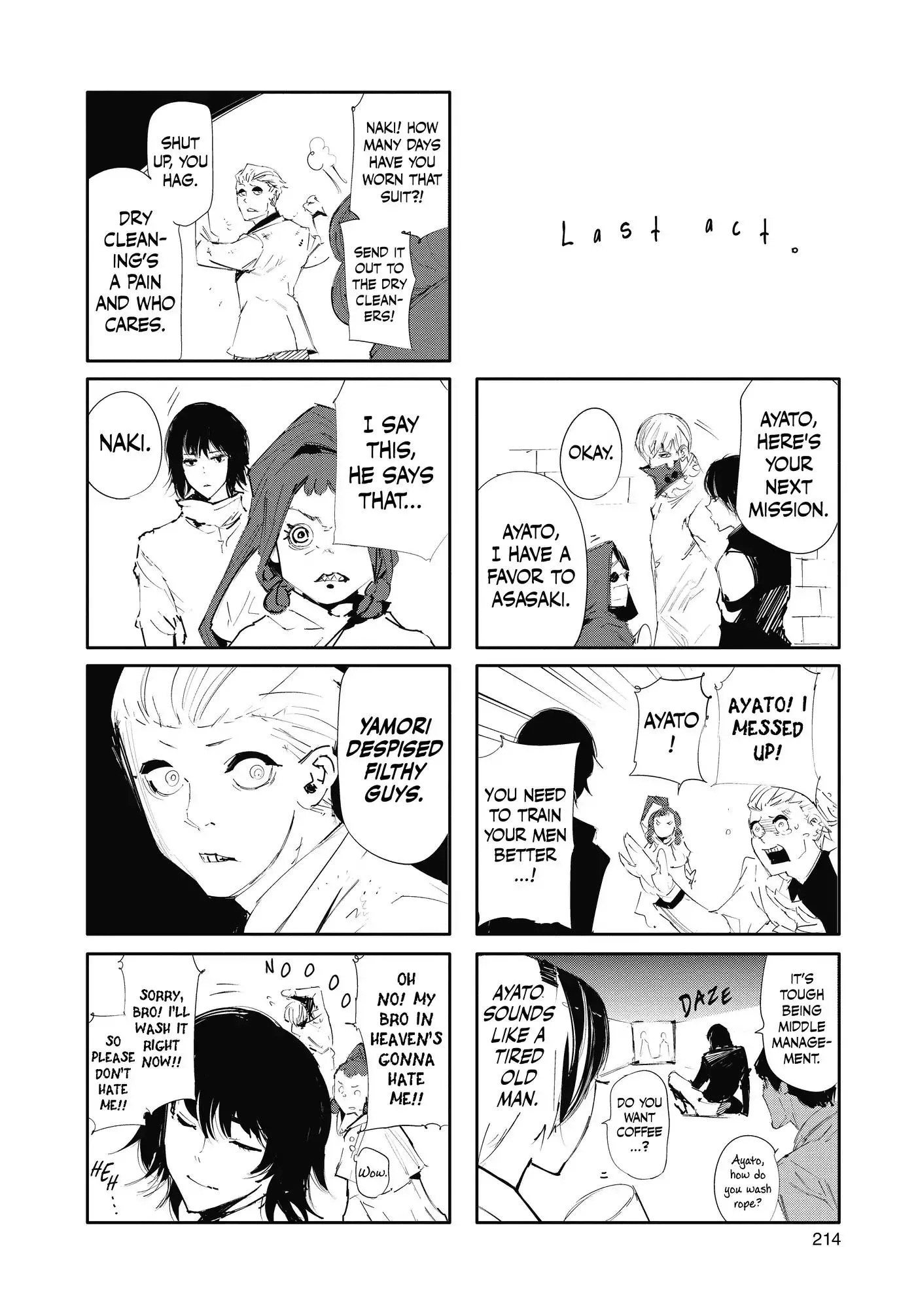 Read Tokyo Ghoul Manga Online