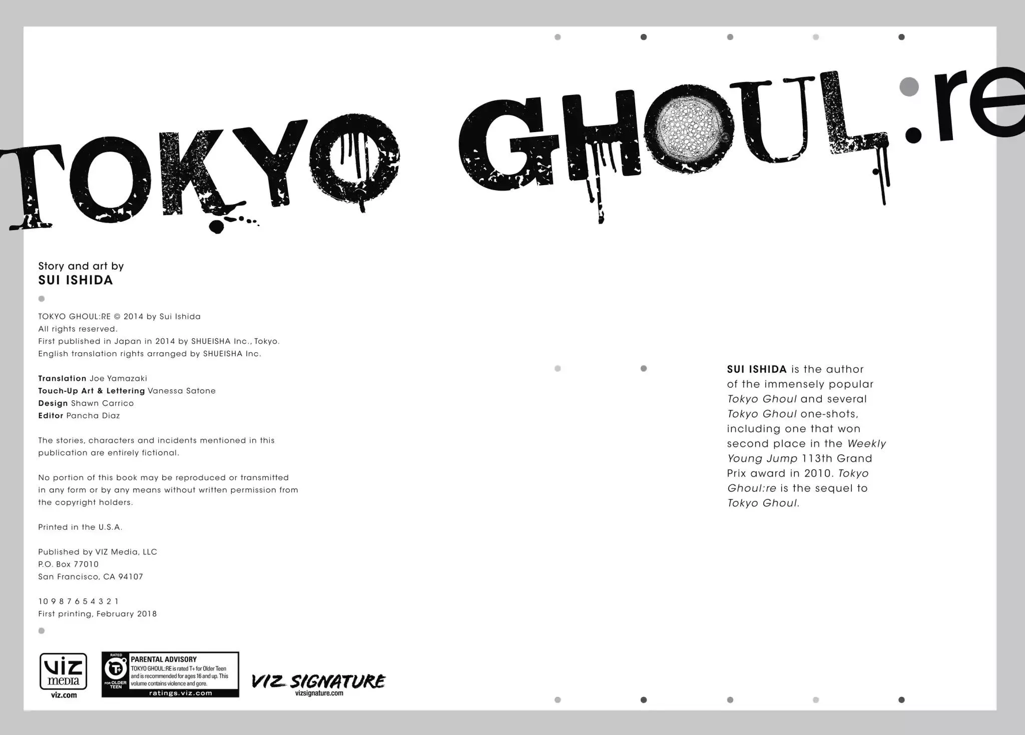 Read Tokyo Ghoul Manga Online