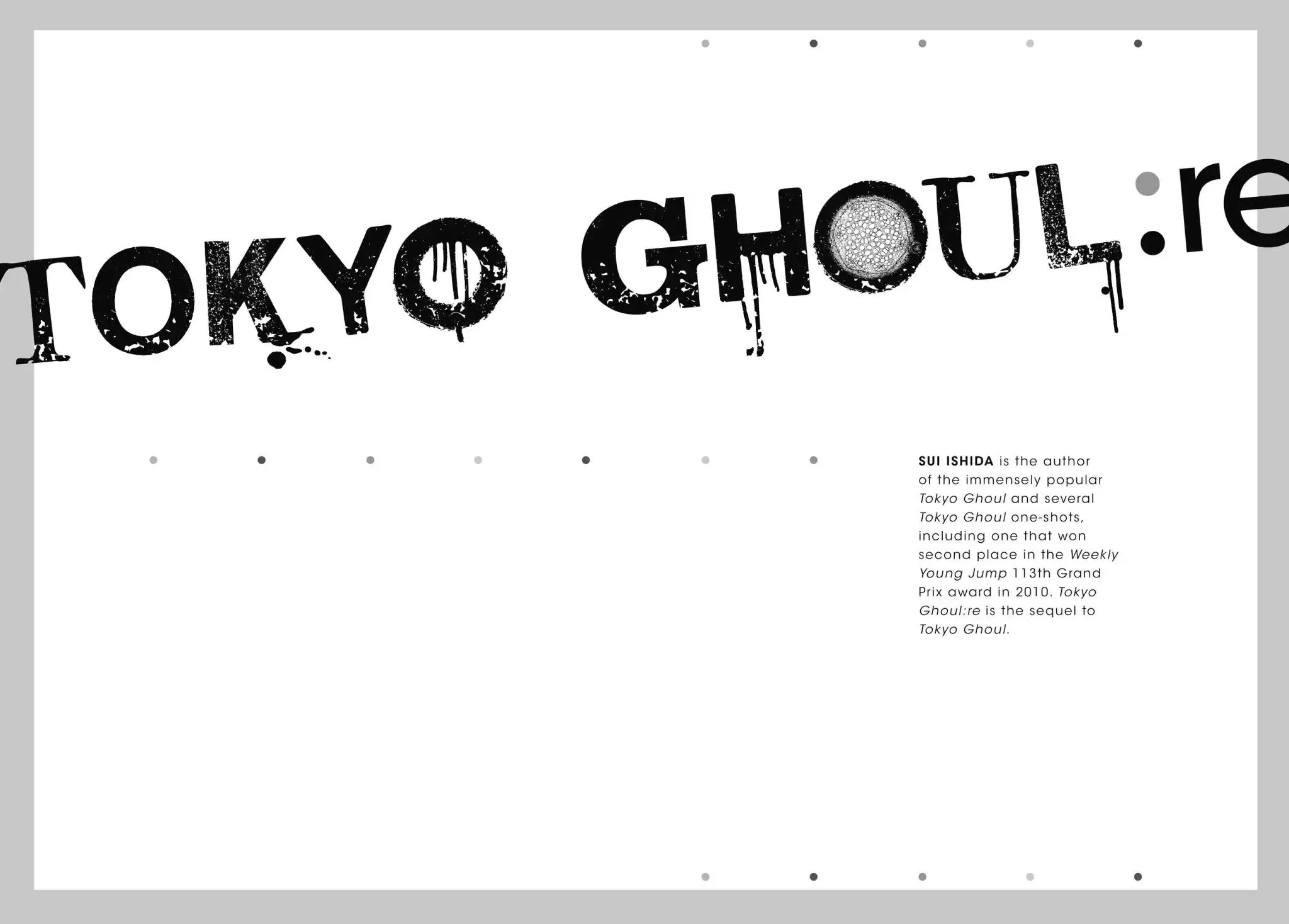 Read Tokyo Ghoul Manga Online