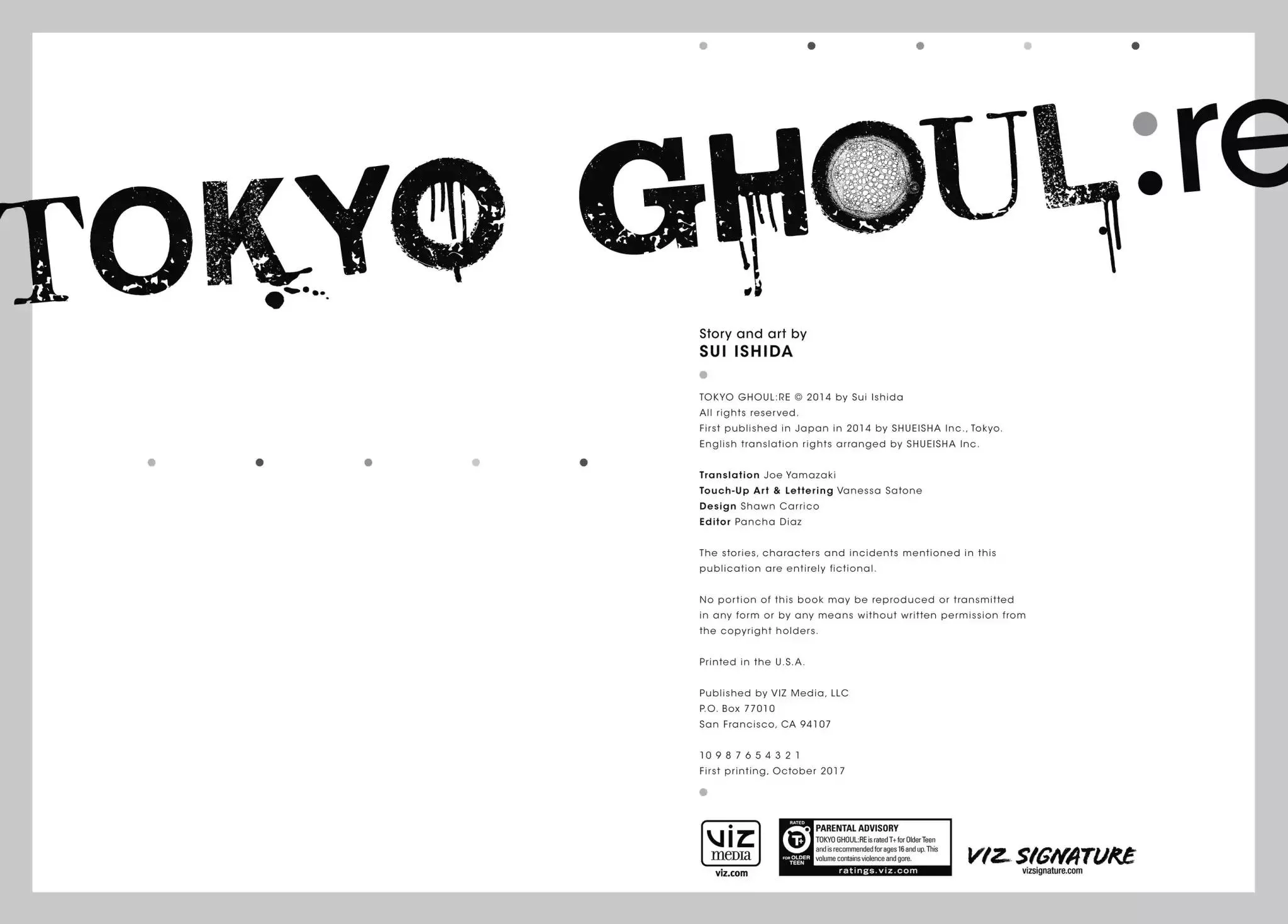 Read Tokyo Ghoul Manga Online