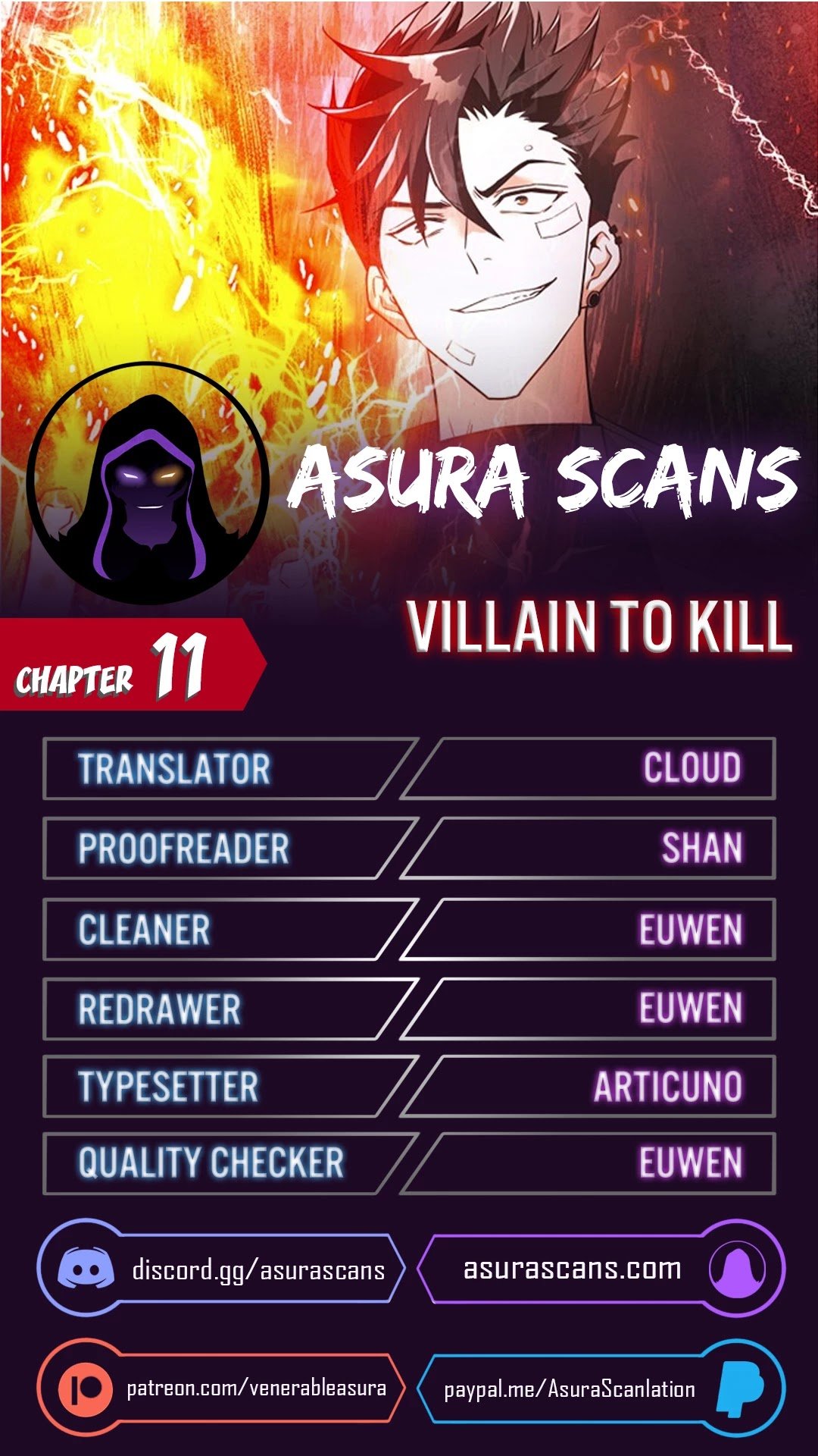 Read Villain To Kill Manga Online