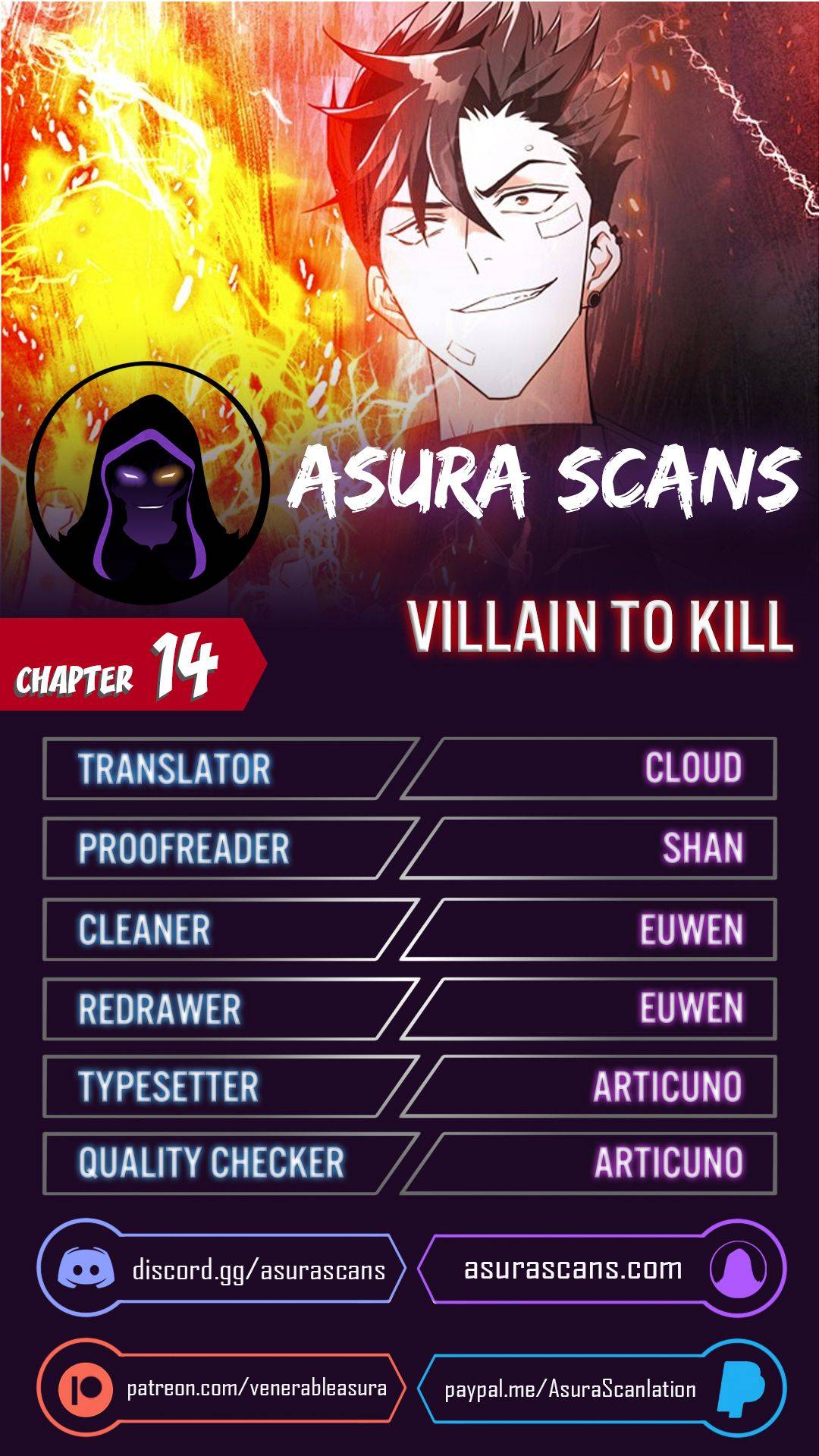 Read Villain To Kill Manga Online