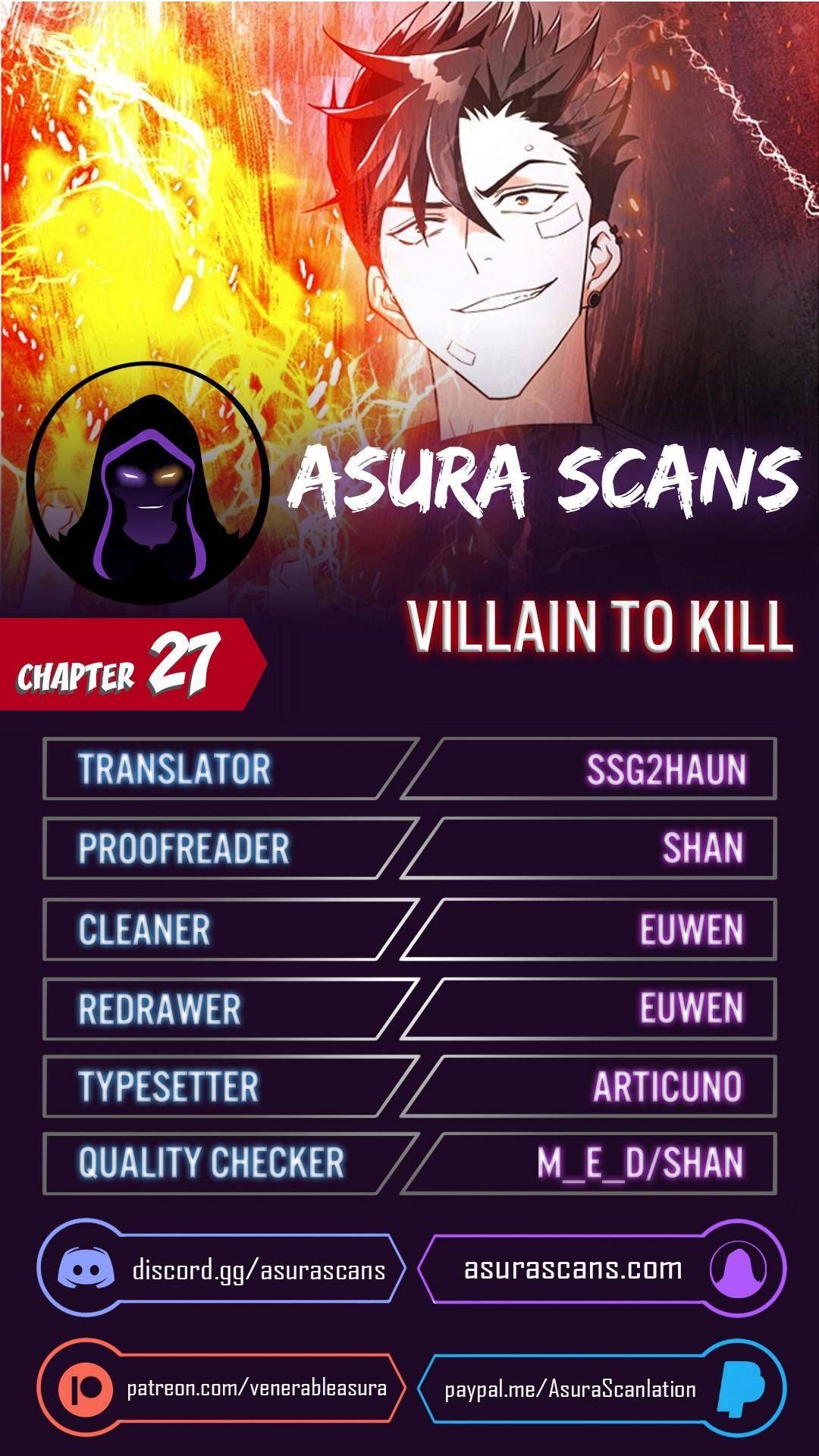 Read Villain To Kill Manga Online