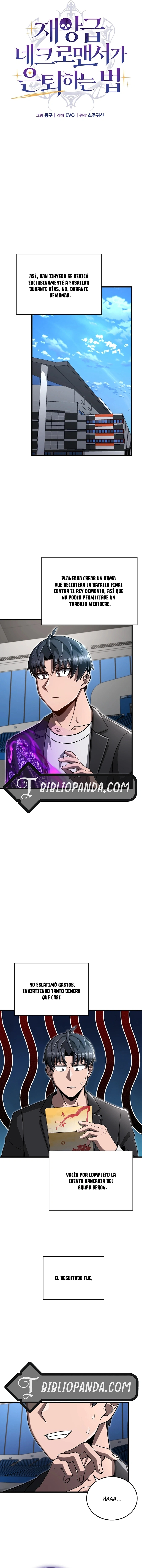 Read Cómo se retira un nigromante de nivel catastrófico Manga Online