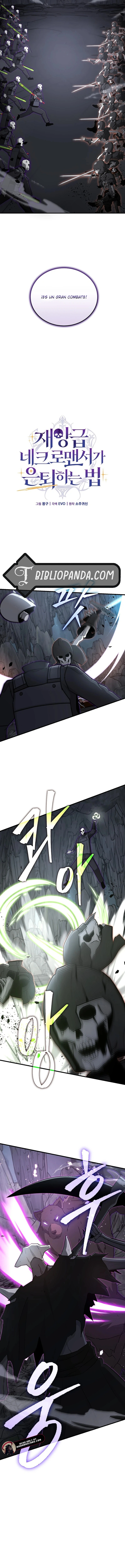 Read Cómo se retira un nigromante de nivel catastrófico Manga Online