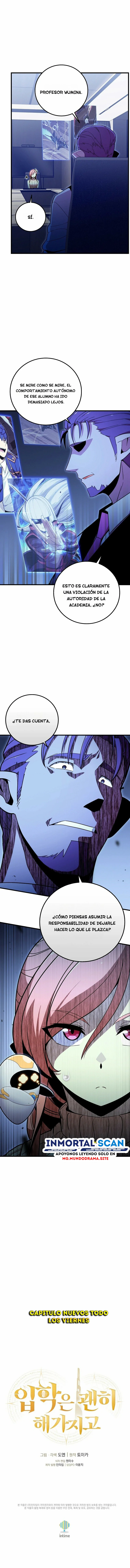Read La admisión es una pérdida de tiempo Manga Online
