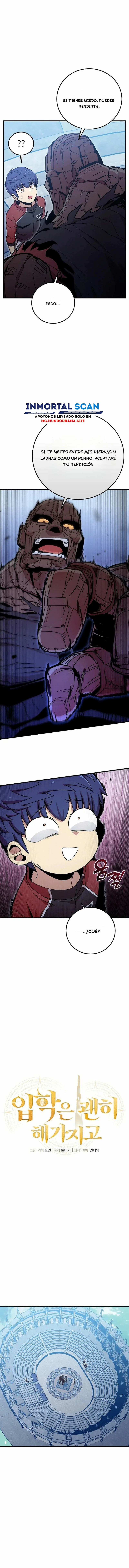 Read La admisión es una pérdida de tiempo Manga Online
