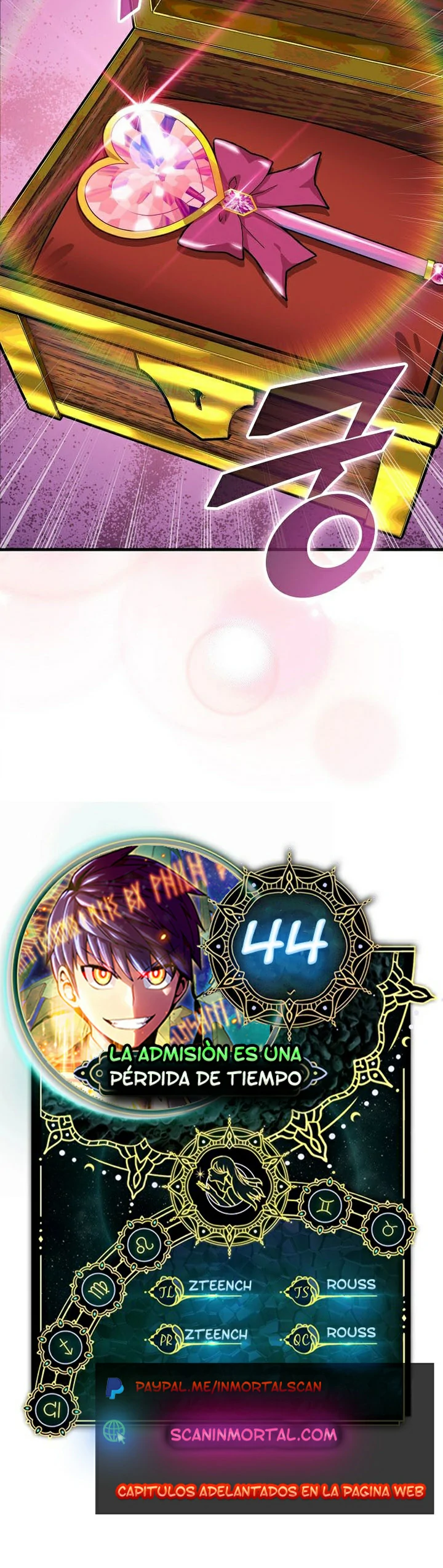 Read La admisión es una pérdida de tiempo Manga Online