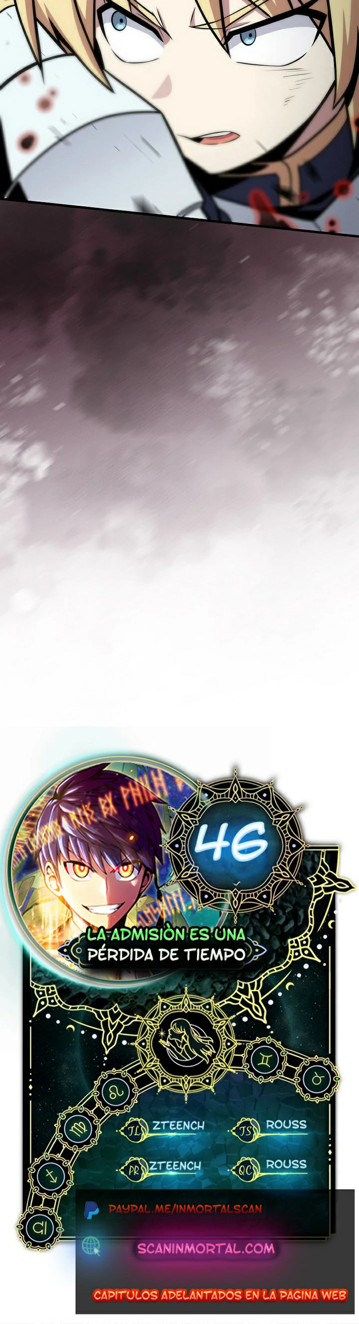 Read La admisión es una pérdida de tiempo Manga Online