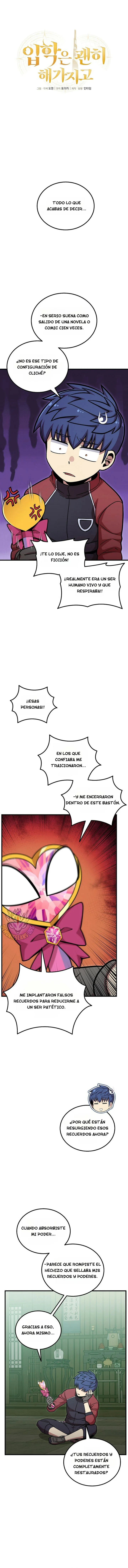 Read La admisión es una pérdida de tiempo Manga Online