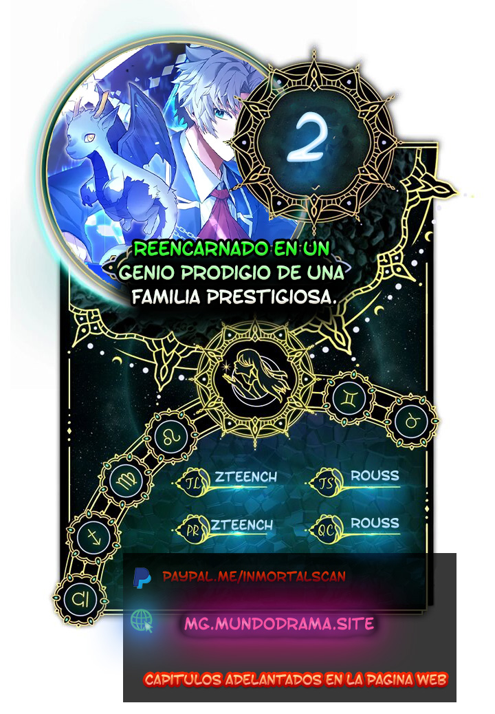 Read Reencarnado en un genio prodigio de una familia prestigiosa Manga Online